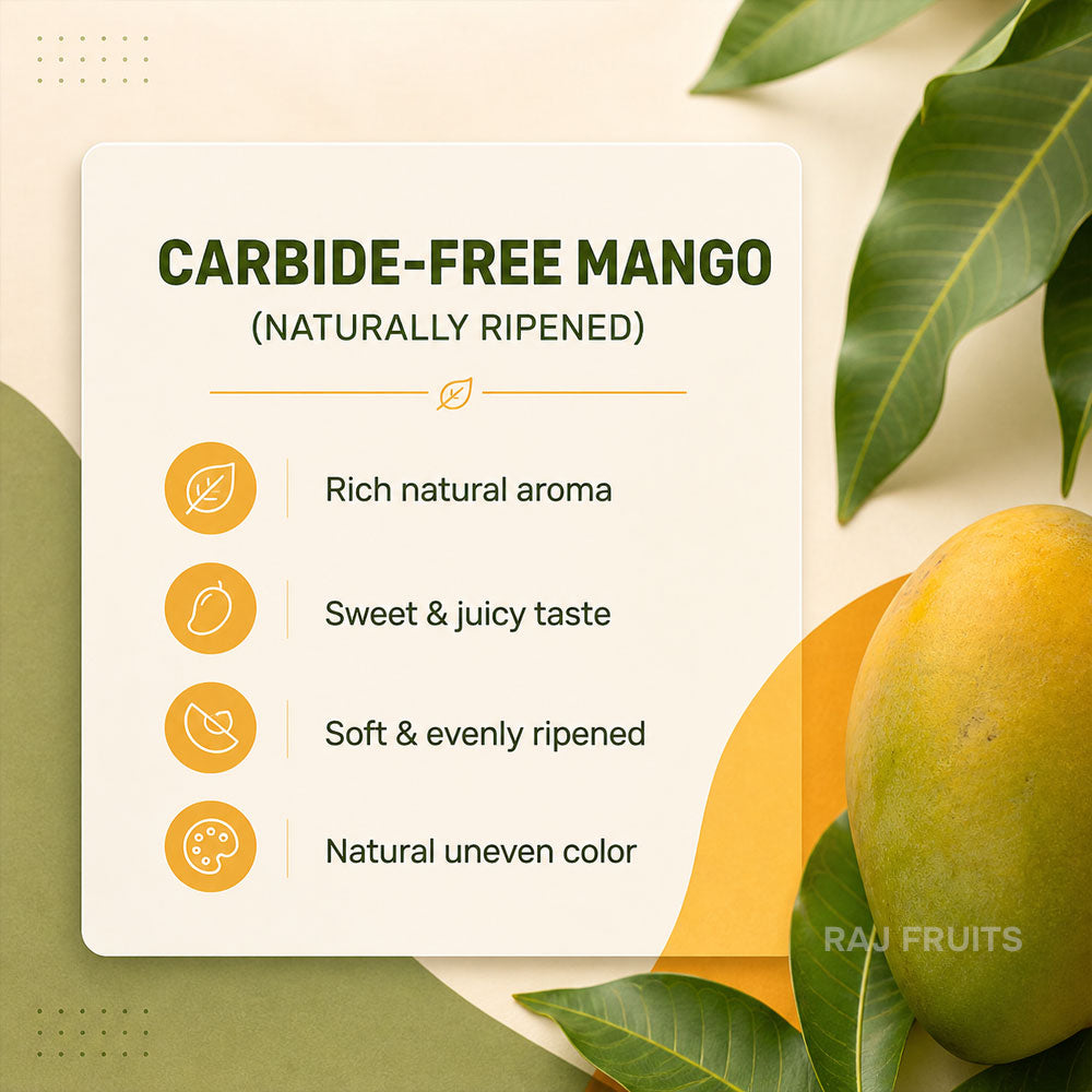 Kesar Mango | Carbide-Free, Authentic